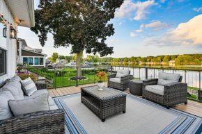 Lakefront Jackson Retreat with Boat Dock and Fire Pit!